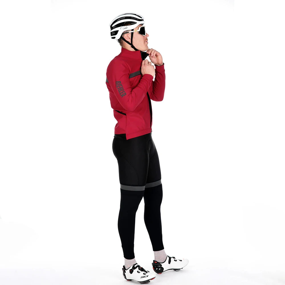 2022 BIEHLER Winter Thermal Fleece Cycling Jersey & Bib Set