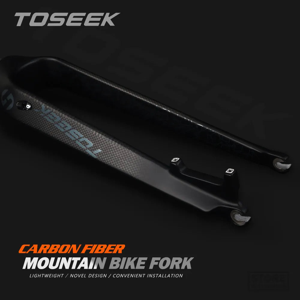 TOSEEK 520g Carbon Tapered MTB 29 Front Fork